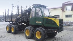 Obr. 5: Vyvážecí traktor Entracon řady EF (www.tries.com)