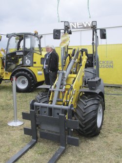 Wacker Neuson / Weidemann: WL20e &ndash; eHoftrac electrický kolový nakladač